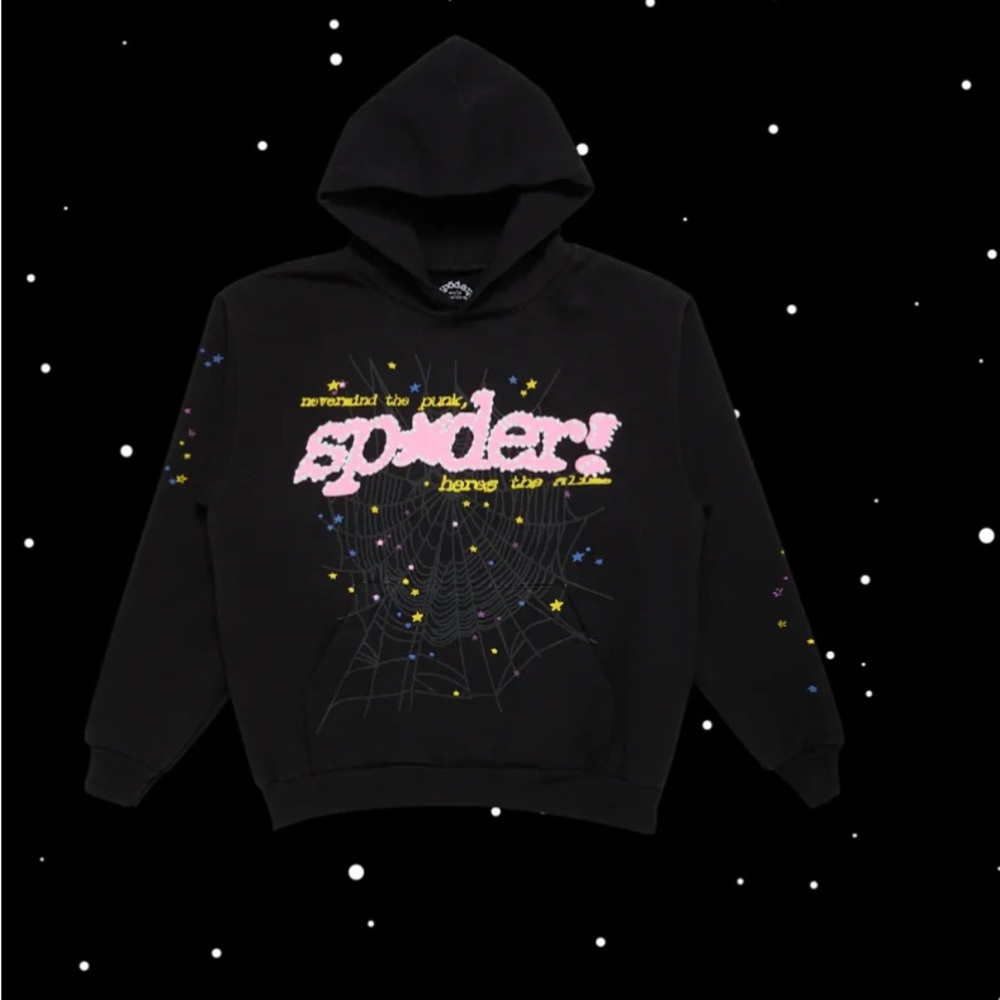 Spyder Black Graphic Hoodie